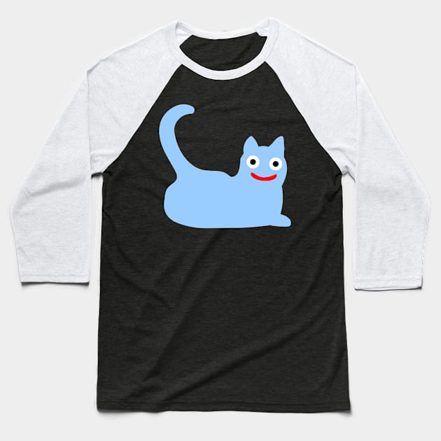 WEIRED CAT Baseball T-Shirt by MoreThanThat